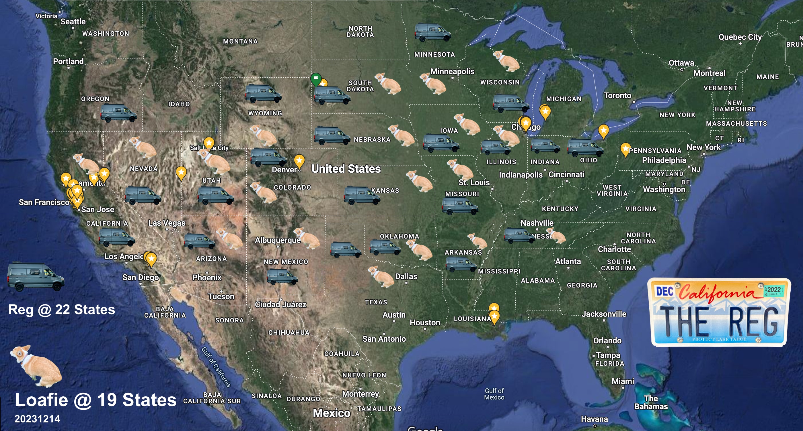 Where Reg has gone + Loafie has pooped!